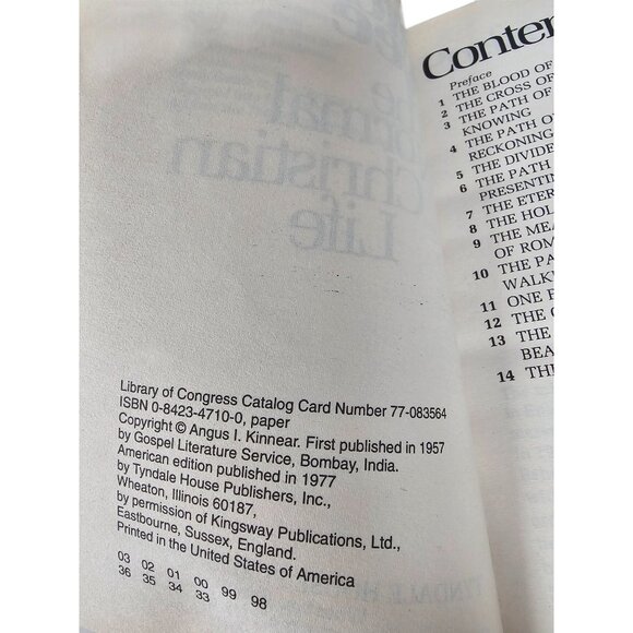 Watchman Nee "The Normal Christian Life" Paperback - Picture 2 of 6